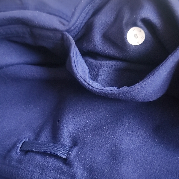 Lululemon Athletica Navy Joggers with zippered pockets and ankle zippers - Picture 6 of 6